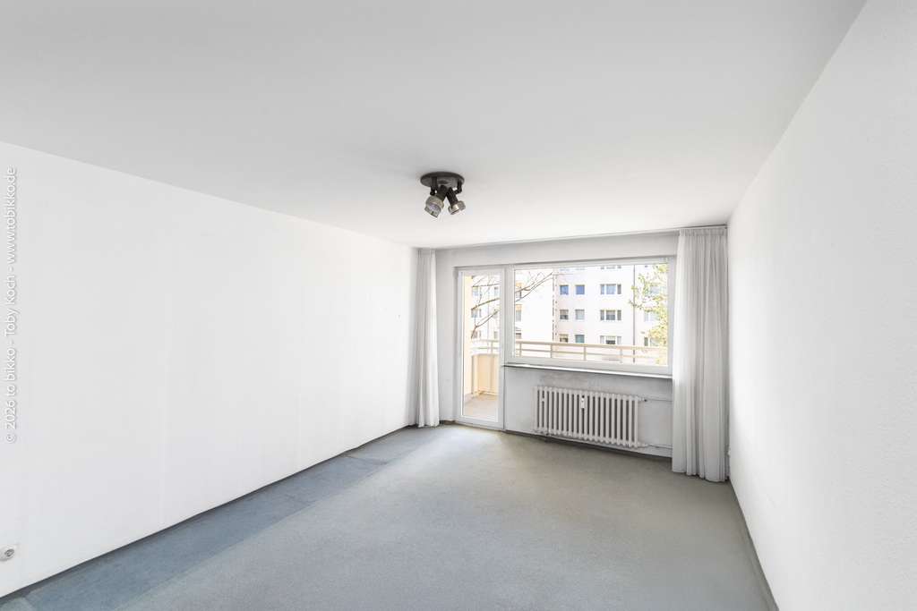 Immobilie in Neu-Isenburg - Großzügige 3-Zimmer-Wohnung mit sonnigem Balkon in zentraler Lage von Gravenbruch - Bild 2