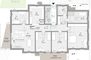 Neubau 4-FMH Vollvermietet ! € 69.856,- Jahresmiete ! Kapitalanlage ! – Die vollständige Adresse der Immobilie erhältst du vom Anbieter., 64584 Biebesheim am Rhein – Vorschaubild 7