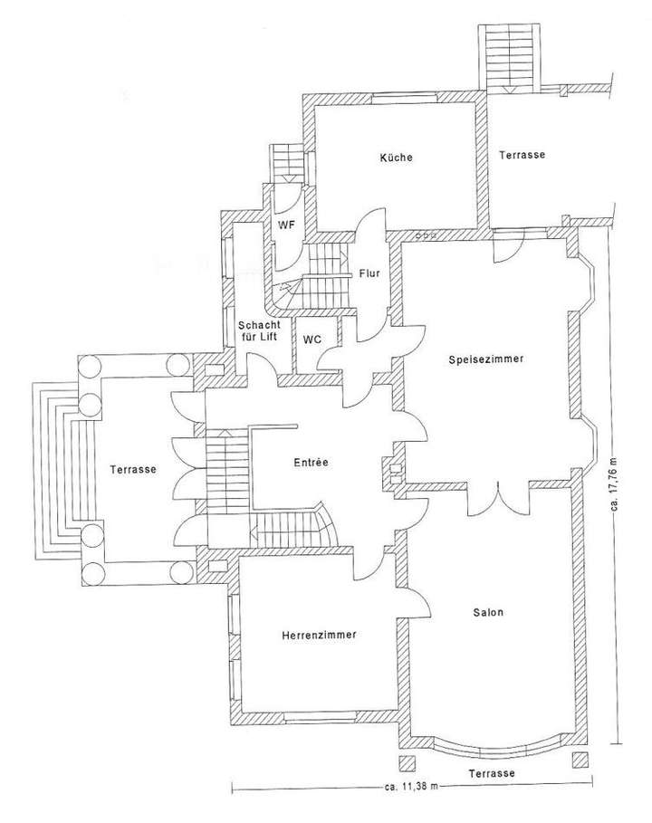 Grundriss Erdgeschoss