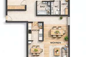 4-Zimmerwohnung in zentraler Lage von Freiburg - Stühlinger – 79106 Alt-Stühlinger, Freiburg im Breisgau – Vorschaubild 24