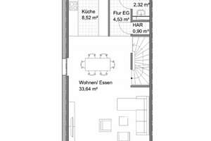 Platz für die Familie im energieeffizienter Neubau – Die vollständige Adresse der Immobilie erhältst du vom Anbieter., 86420 Diedorf – Vorschaubild 7