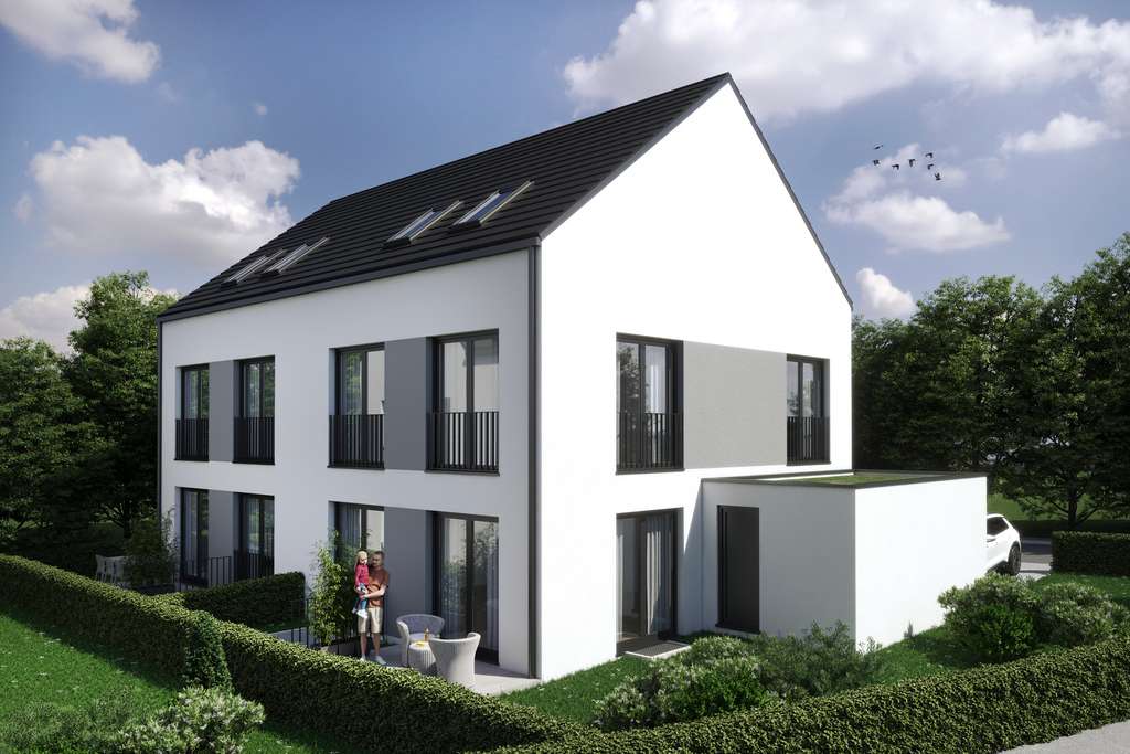 Immobilie in Bad Vilbel - Rohbau-Doppelhaushälfte – Gestalten Sie Ihr Zuhause nach Ihren Vorstellungen - Bild 2