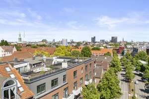 Penthouse über den Dächern Hamburgs – Exklusives Wohnen mit spektakulärem Elbblick