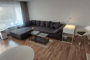 Schönes, ruhiges möbliertes Terrassenappartement in zentraler Lage Nähe Fachhochschulen – Heideweg 53, 40470 Mörsenbroich, Düsseldorf – Vorschaubild 3
