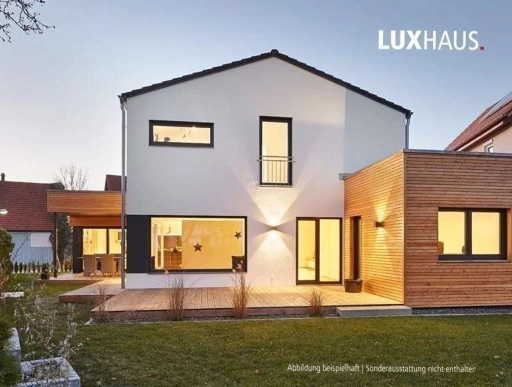 Immobilie in Brensbach - LUXHAUS Glücksmomente am Bach 207 m² individuell planbar Schlüsselfertig 100% Wohlfühlklima - Bild 2