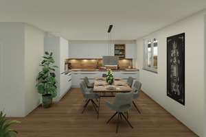Neubauwohnung mit höchster Energieeffizienz EH 40 im beliebten Freiburger Westen  - JETZT MIT KÜCHE! – 79114 Betzenhausen-Bischofslinde, Freiburg im Breisgau – Vorschaubild 2