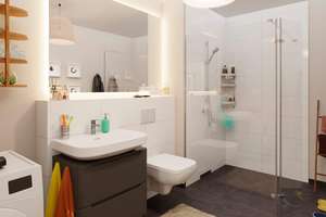 Barrierefreie Eigentumswohnung mit Loggia Gäste-WC und moderner Ausstattung – Lilli-Marx-Straße 26, 40597 Benrath, Düsseldorf – Vorschaubild 6