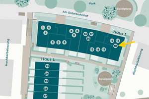 4-Zimmer-Wohnung in Lübeck in ruhiger, zentraler Lage, Erstbezug im Neubau  – 23558 Sankt Lorenz Süd, Lübeck – Vorschaubild 10