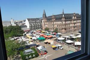Blick über das Dern'sche Gelände und auf die Marktkirche – Karl-Glässing 10, 65183 Mitte, Wiesbaden – Vorschaubild 14