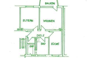 Gut angebundene 2- Zimmerwohnung mit Balkon und Gartennutzung – Rosenstr. 8, 51143 Zündorf, Köln – Vorschaubild 10
