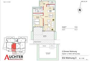 Zur Kapitalanlage geeignet: 2 Zimmer im EG mit Terrasse und Gartenanteil (Wo03) – Opelstraße 5, 73035 Göppingen – Vorschaubild 5