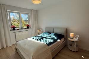 Renovierte, möblierte 2-Zimmer Whg. mit Balkon | Modern furnished Apartment with balcony  – Die vollständige Adresse der Immobilie erhältst du vom Anbieter., 80997 Allach, München – Vorschaubild 7