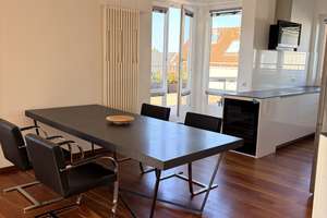Urban Living - 3 ZKBBT EBK, vollmöbliertes Loft-Penthouse Nähe der Bielefelder Altstadt – Falkstraße 3, 33602 Mitte, Bielefeld – Vorschaubild 14
