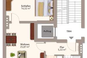 2-Raumwohnung am Hasselbachplatz  – Sternstraße 29, 39104 Magdeburg – Vorschaubild 14