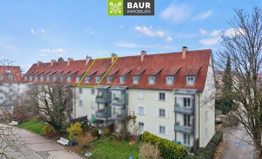 Sofort frei: Charmante 2-Zimmer-Dachgeschosswohnung in Friedrichshafen – Seenähe