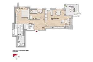 3 Zimmer Wohnung 2.OG mit Balkon – Carl-Bender-Straße 14, 65197 Dotzheim, Wiesbaden – Vorschaubild 7
