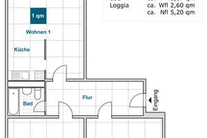 Nette Nachbarn gesucht: weitläufige 3-Zimmer-Wohnung