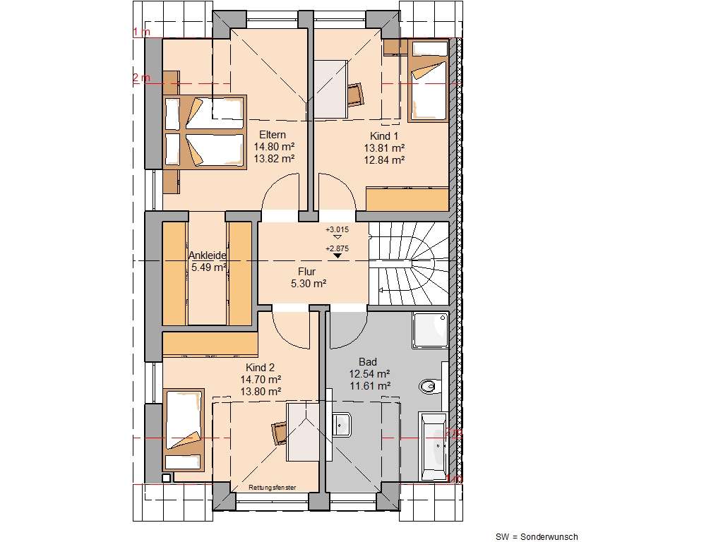 Individuell geplantes Ausbauhaus von Kern-Haus!, Erfurt – Bild 4
