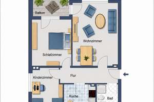Top renovierte 3-Zimmer-Wohnung mit Balkon in Düsseldorf-Unterrath – sofort bezugsfrei – Mintarder Weg 5, 40472 Unterrath, Düsseldorf – Vorschaubild 13