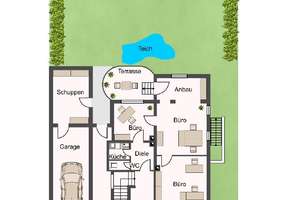 Wohnen und Arbeiten unter einem Dach! 3-Parteienhaus mit großem Garten in Rüngsdorf – Die vollständige Adresse der Immobilie erhältst du vom Anbieter., 53179 Rüngsdorf, Bonn – Vorschaubild 13