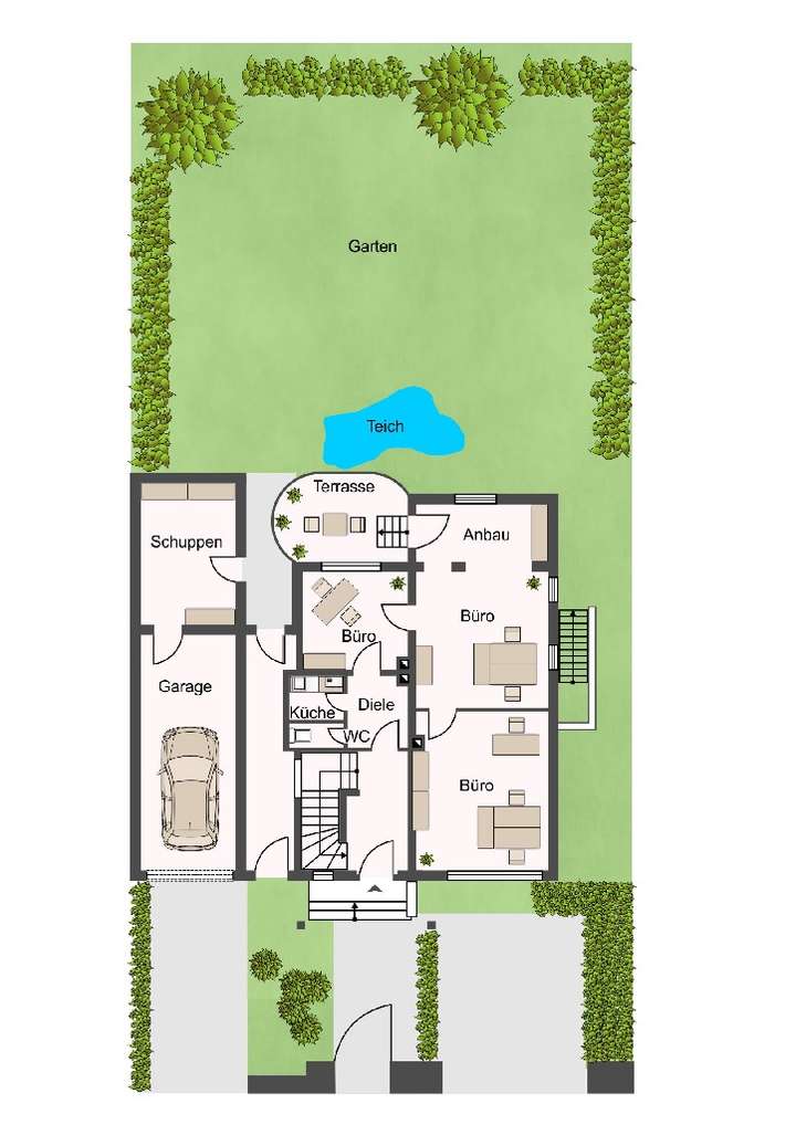 Grundriss Erdgeschoss