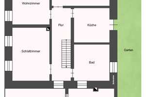Renovierungsbedürftiges Einfamilienhaus mit Dachterrasse und schönem Gartengrundstück – Wunsiedel im Fichtelgebirge (Kreis) – Vorschaubild 12