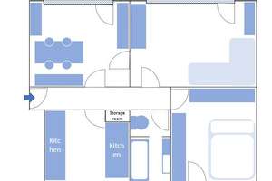 Hochwertig möblierte 3-Zimmer Traumwohnung: Panoramablick, 2 Balkone - Internationals Welcome!  – Olgastraße 69, 70182 Heusteigviertel, Stuttgart – Vorschaubild 8