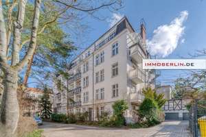 IMMOBERLIN.DE - Charaktervolle Stuck-Altbauwohnung mit Westloggia in Harmonielage – Die vollständige Adresse der Immobilie erhältst du vom Anbieter., 12163 Steglitz, Berlin – Vorschaubild 2
