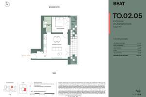 Urbaner Rückzugsort im BEAT – 2 Zimmer mit ikonischer Architektur – Kirchenpauerstraße 30, 20457 HafenCity, Hamburg – Vorschaubild 18