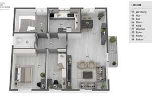 2-Familienhaus mit tollem Grundstück in ruhiger Lage – Die vollständige Adresse der Immobilie erhältst du vom Anbieter., 44289 Sölde, Dortmund – Vorschaubild 8