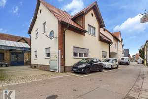 Zweifamilienhaus mit großer Werk- und Lagerhalle in zentraler Lage von Schifferstadt – Die vollständige Adresse der Immobilie erhältst du vom Anbieter., 67105 Schifferstadt – Vorschaubild 1
