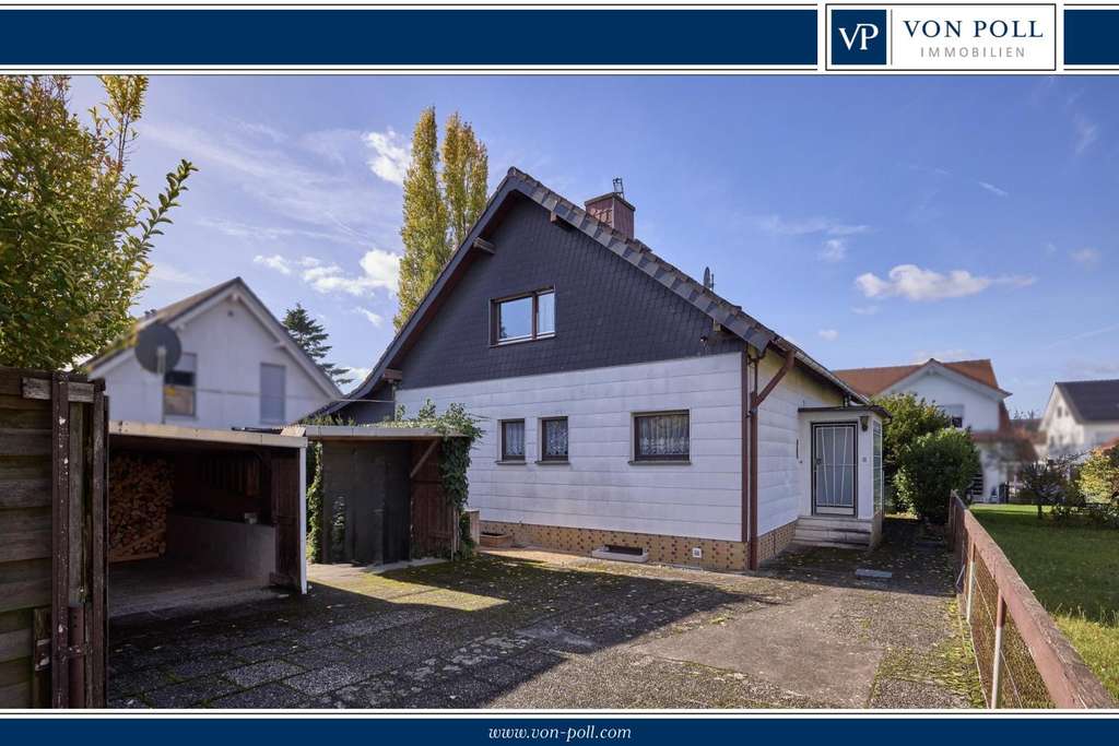 Freistehendes EFH mit Potenzial in der Heimstättensiedlung