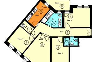 "Stilvoll modernisierte 4-Zimmer-Wohnung mit Balkon in historischem Altbau" – Engertstraße 23, 4229 Plagwitz, Leipzig – Vorschaubild 17