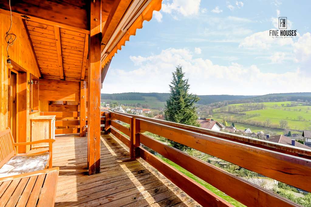 Immobilie in Michelstadt - Charmantes Zweifamilienhaus mit großem Grundstück, Balkonen & viel Platz in ruhiger Lage von Michels - Bild 4