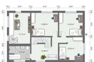 Zeitgeist perfekt getroffen: Nachhaltiges Design-Haus mit Wärmepumpe & hochflexiblem Raumkonzept – Die vollständige Adresse der Immobilie erhältst du vom Anbieter., 14469 Bornstedt, Potsdam – Vorschaubild 10