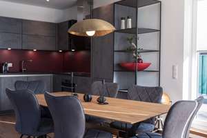 Helles Vollmöbliertes Penthouse Apartment in Neubau (3 Zimmer/121qm+Parking+Gym-Room) [ENG+DE+ESP] – Weinbergerstraße 61, 81241 Pasing, München – Vorschaubild 30