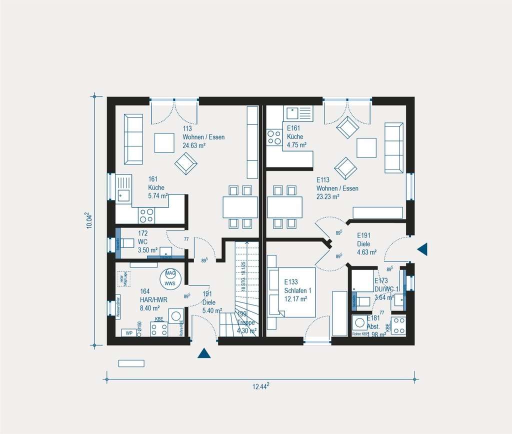 Immobilie in Dinkelsbühl - Wohnen im Grünen: Modernes Mehrfamilienhaus mit Wohlfühlgarantie - Bild 3