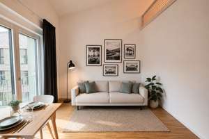 Direkter Wasserblick - 1 Zimmer mit Einbauküche, Parkettboden & Einbauschrank - HAVEKANT – Am Rundtörn 28, 26135 Osternburg, Oldenburg (Oldenburg) – Vorschaubild 3