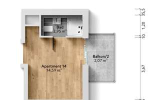 Neubau: Mikroapartments in KFW 55-Standard (A+) | Ap. 14 – Die vollständige Adresse der Immobilie erhältst du vom Anbieter., 81247 Obermenzing, München – Vorschaubild 8