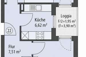 **Betreutes und barrierefreies Wohnen am Himmelweiher** Hochwertige 2 ZKB–Wohnung mit Balkon – Bürgermeister-Miehle-Straße 15, 86199 Göggingen-Ost, Augsburg – Vorschaubild 42