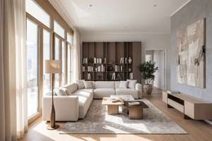 5-Zimmer-Terrassenwohnung am Englischen Garten – 2 Terrassen mit Eisbach-Blick