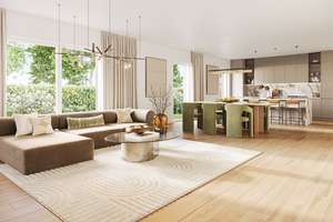 Großzügige 4-Zimmer-Gartenwohnung mit 2 Terrassen und privatem Gartenanteil – 79111 Sankt Georgen-Nord, Freiburg im Breisgau – Vorschaubild 9