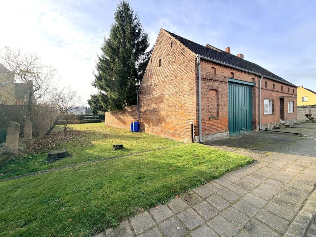 Immobilie in Niedergörsdorf - Historisches Wohnhaus mit großem Grundstück, Scheune, in idyllischer Lage von Oehna - Bild 0