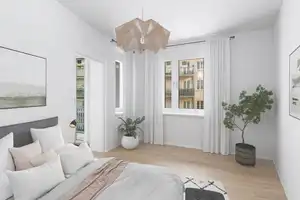Neubau trifft Lebensqualität: 4 Zimmer, zwei Bäder, Aufzug & sonniger Balkon zum ruhigen Innenhof – Holteistraße 5a, 10245 Berlin – Vorschaubild 3