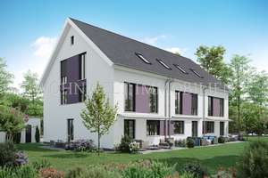 Neubau von 3 energieeffizienten Reihenhäusern in Massivbauweise, KfW40 – Die vollständige Adresse der Immobilie erhältst du vom Anbieter., 85399 Hallbergmoos – Vorschaubild 2