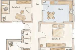 Gemütliche 4,5-Zimmer-Wohnung mit zugehörigem Innenhof – Mainstraße 5, 96199 Zapfendorf – Vorschaubild 8