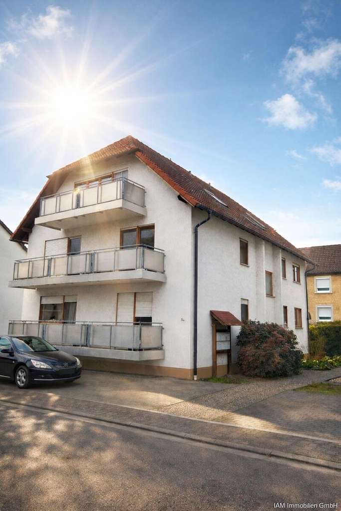 Immobilie in Nackenheim - Charmante 2-Zimmer-Wohnung mit XXL-Balkon in ruhiger Lage - Bild 0