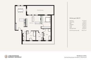 Noch eines zu haben: Penthouse in DO-Gartenstadt mit Südwestausrichtung – Gerhart-Hauptmann-Str. 21, 44141 Westfalendamm, Dortmund – Vorschaubild 5
