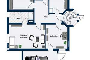 Bezugsfreies Zweifamilienhaus in zentraler Lage von Hermsdorf – Berlin – Vorschaubild 17