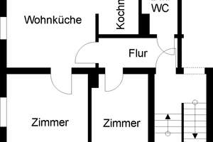 Charmante 3-Zimmer-Etagenwohnung in Herford – Vielseitiges Wohnen auf 50,25 m² – Wiesestraße 86, 32052 Herford – Vorschaubild 3